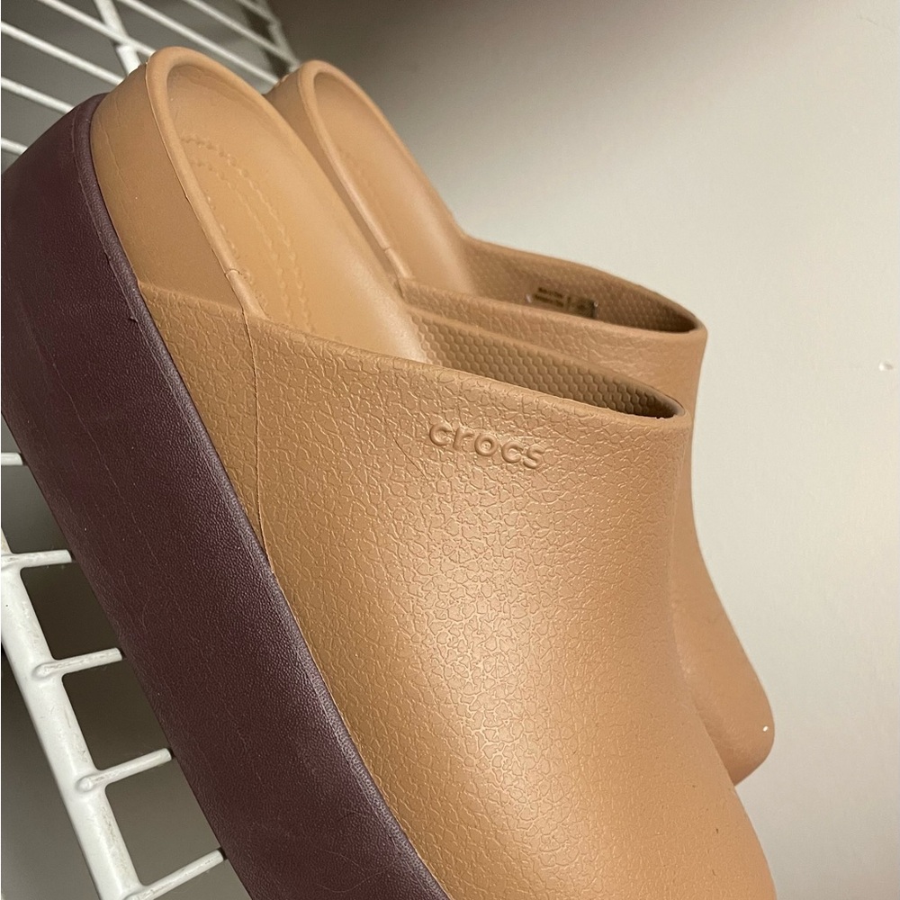 Crocs Dual-Tone Slip-On Clogs